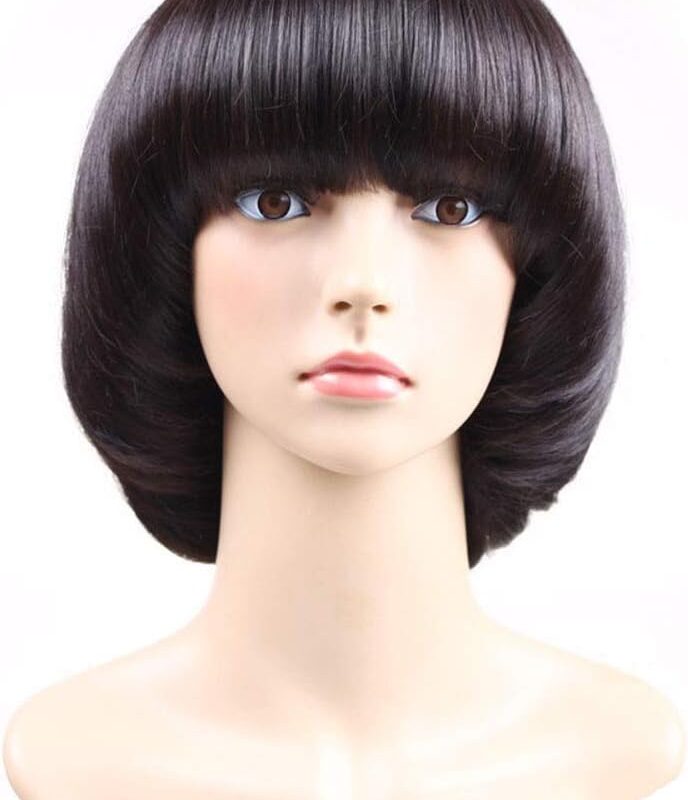 Within Europe and Selling Mushroom Head Buckle Wig Bob Wig Wig