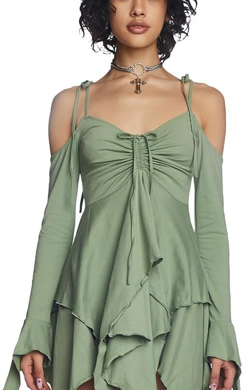 Dolls Kill F is for Fairies Handkerchief Dress by Current Mood Perfect for Fairycore Fashion