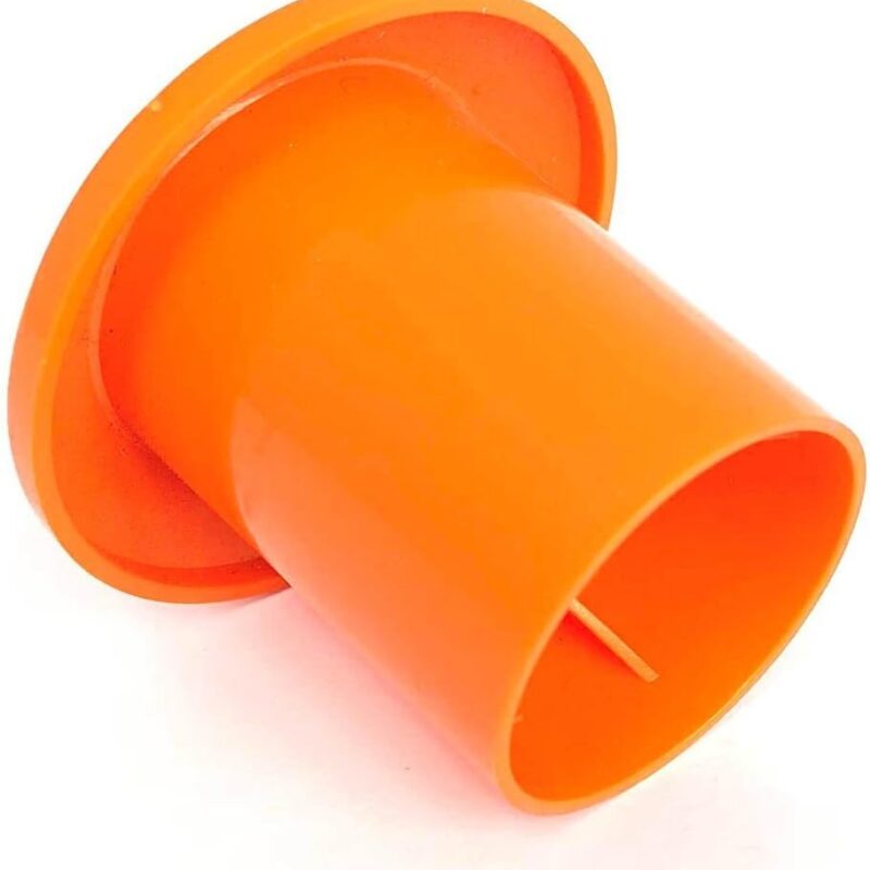 Rebar Mushroom Cap (250 Pack) - Rebar Size: #3-#7, 10M-25M, Safety Orange
