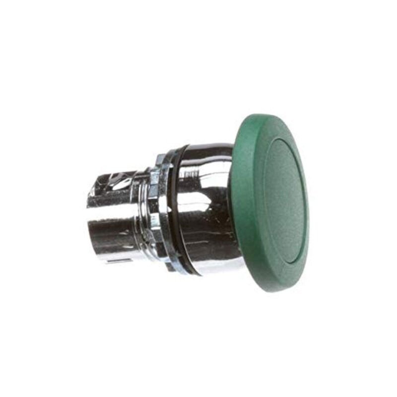(CHBZM) Pushbutton Mushroom Green