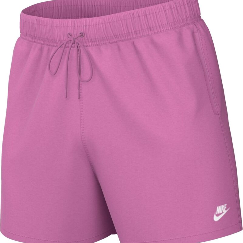 Nike Club Men's Woven Flow Shorts (Playful Pink/White, FN3307-675)