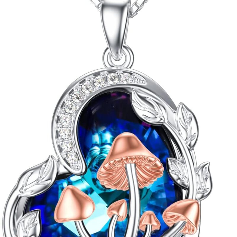 PELOVNY S925 Sterling Silver Amulet Necklace St Michael/Saint Christopher/Compass/Wolf Necklace Protection Pendant Jewelry Christmas Halloween Birthday Gifts for Men Women