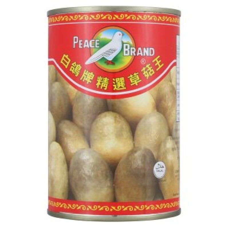 Peace Brand Fancy Grade Mushrooms 425g (Straw Mushrooms, 1 Count)