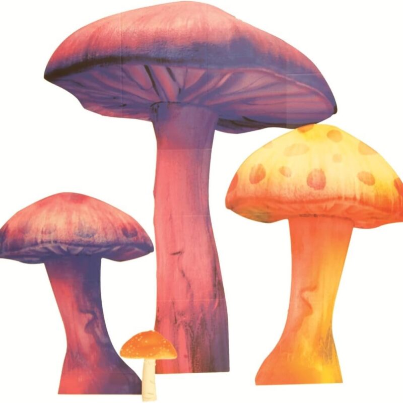 Anderson's Colorful Mushroom Prom Decorating Kit, Set of 4