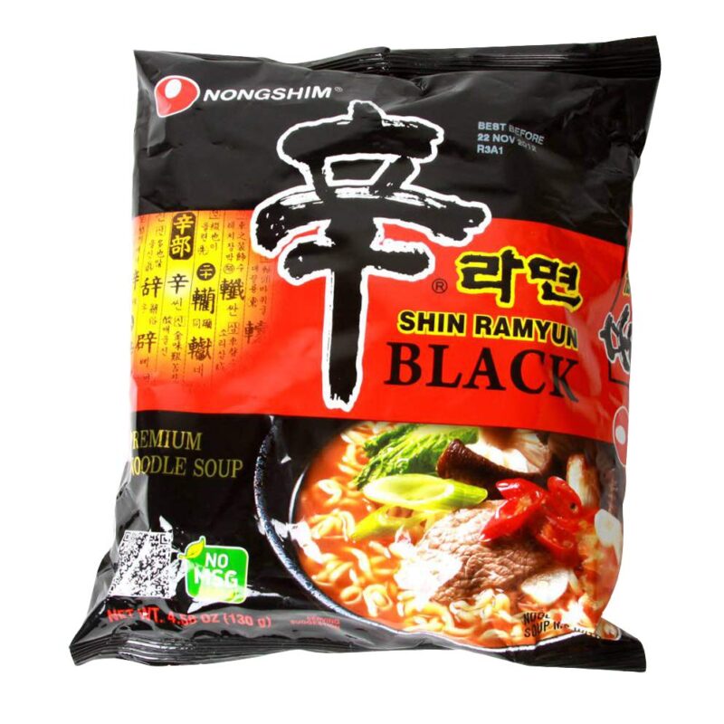 Nongshim SHIN RAMYUN BLACK KOREAN INSTANT NOODLE- 20 Pack