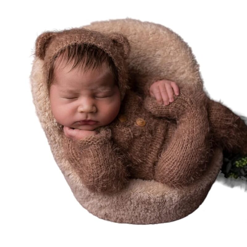 Teddy Bear Costume, Baby Photo Prop, Halloween Costume for Baby, Teddy Bear Outfit for Child, Teddy Bear Costume for Babies (3-6mth, 3. mushroom)