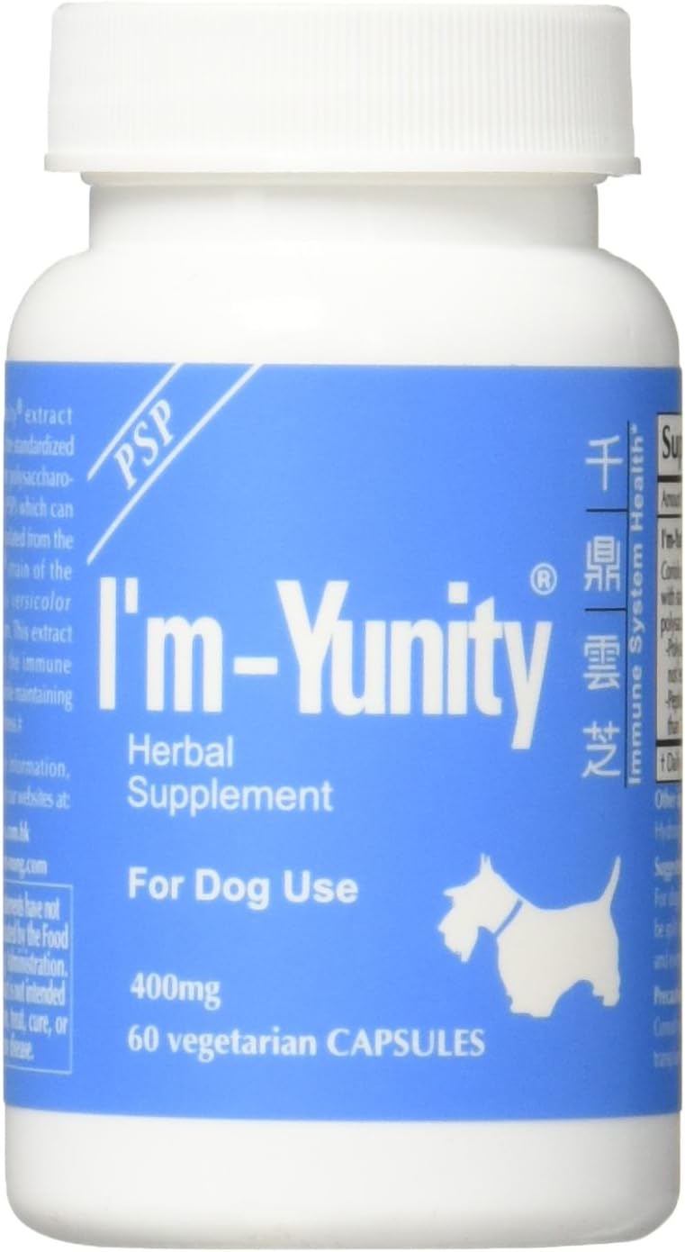 61mNw2RiN4L._AC_SL1417_.jpg I'm-Yunity for Dogs (Regular Size 60 Capsules)