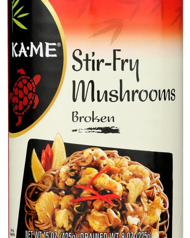 Kame Stir Fry Mushrooms, 15-Ounce (Pack of 12)