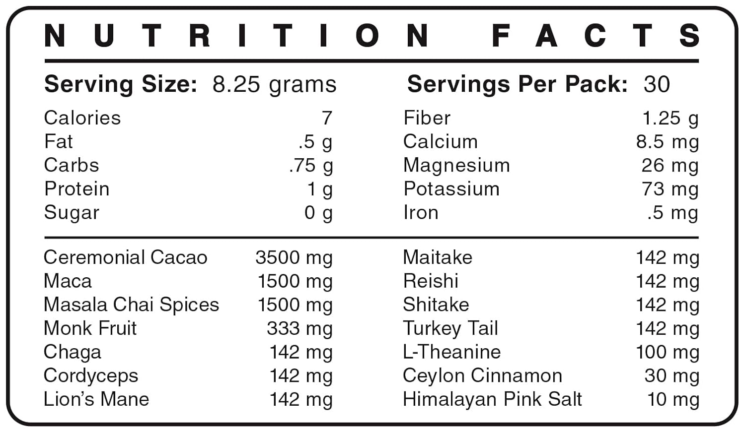 61sEuvLi6L._SL1500_.jpg Ultra Life Sport - Shroom Boom Organic Mushroom Coffee Alternative Drink - 30 Servings 7 Mushroom Cacao Blend - Cordyceps, Lion’s Mane, Chaga, Maitake, Shiitake, Reishi & Turkey Tail - Caffeine Free - Image 8