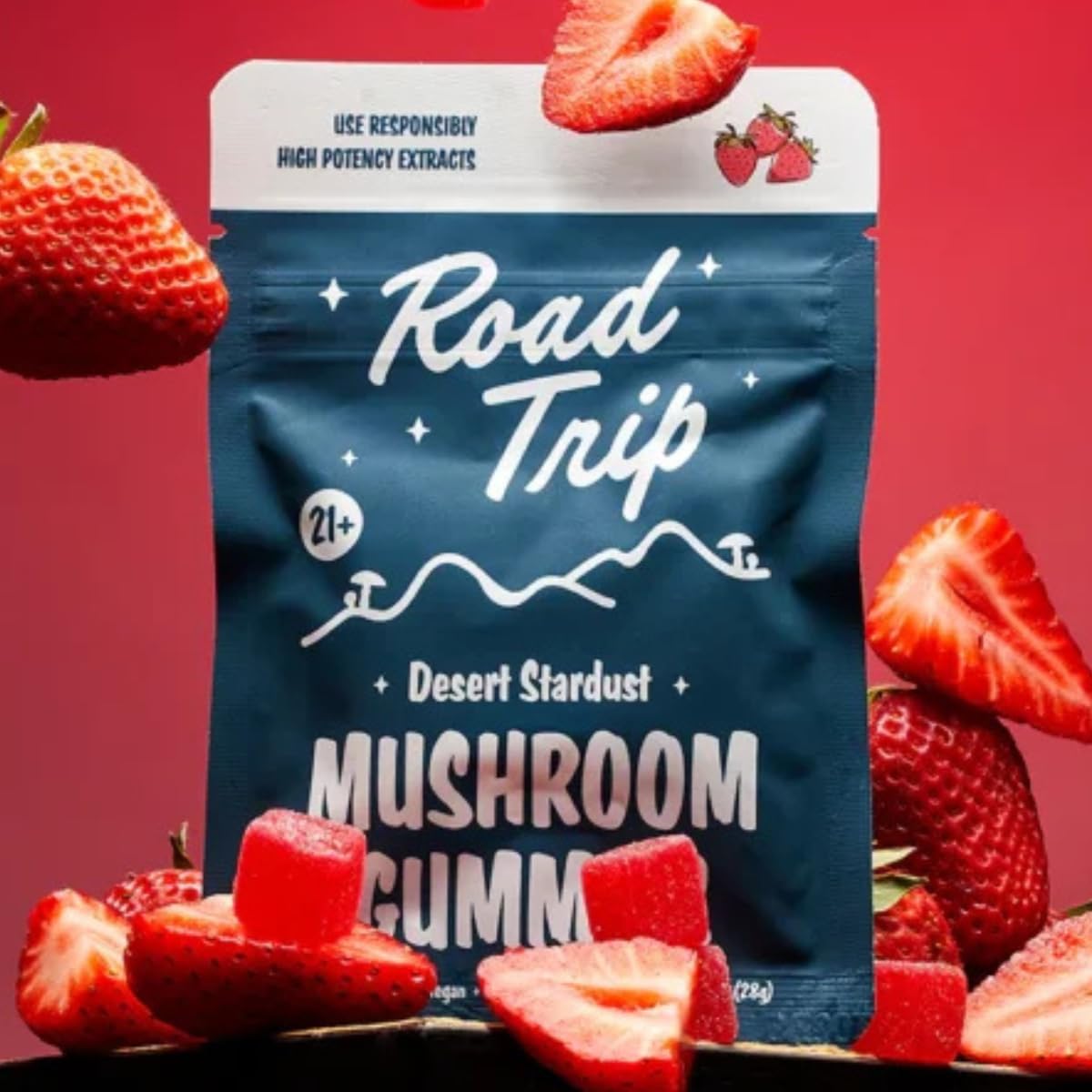61wE2m7NEL._SL1200_.jpg Road Trip-Desert Stardust-Mushroom Gummies-Green Apple (2 PACK) (00, Blue Raspberry)