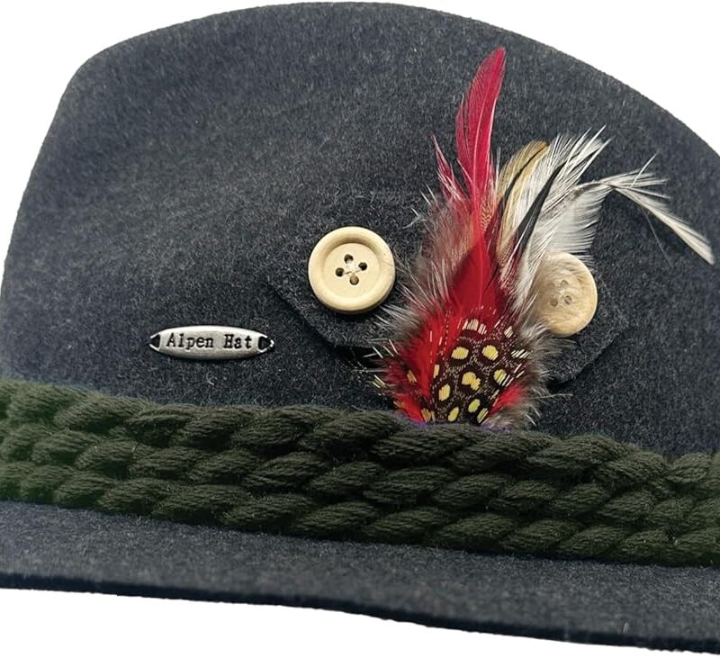 Essence of Europe Gifts Oktoberfest Haus Deluxe German Hats for Oktoberfest