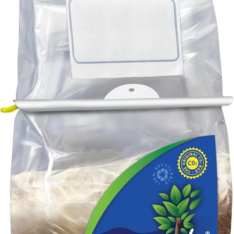 Exhale Homegrown CO2 MAX - Largest CO2 Bag for Indoor Grow Rooms & Grow Tents - Foliage Mushroom Bag
