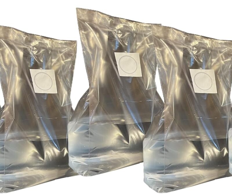 50 Ace of Spades Premium Quality Mushroom Spawn Filter Grow Bags. 8mil Polypropylene Heaviest Duty, Won't Break, Extra Large 20" x 8" x 5"
