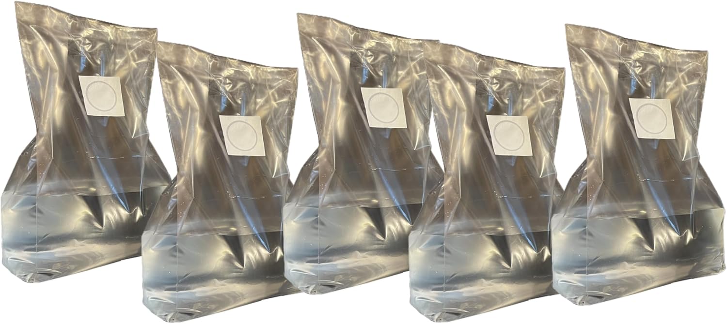 710ZhUaaJVL._AC_SL1500_.jpg 50 Ace of Spades Premium Quality Mushroom Spawn Filter Grow Bags. 8mil Polypropylene Heaviest Duty, Won't Break, Extra Large 20" x 8" x 5"