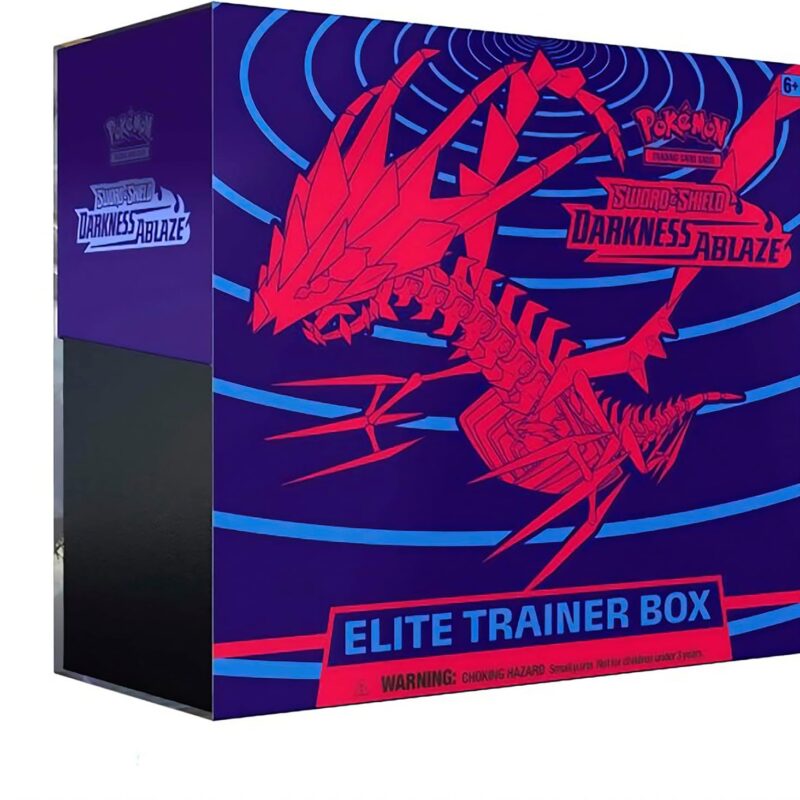 Pokémon TCG: Sword & Shield Darkness Ablaze Elite Trainer Box, Multicolor
