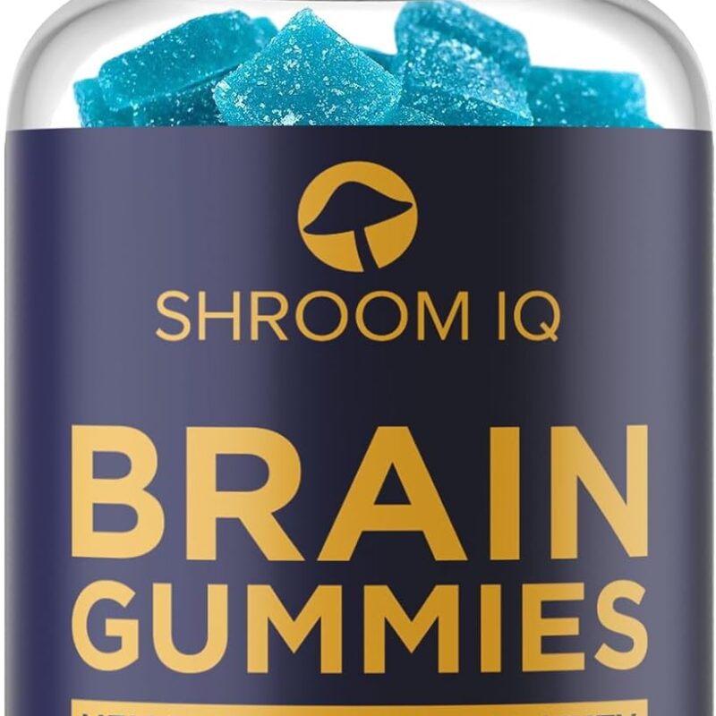 Brain Supplements for Memory and Focus - Nootropic Gummies for Mental Health and Brain Booster