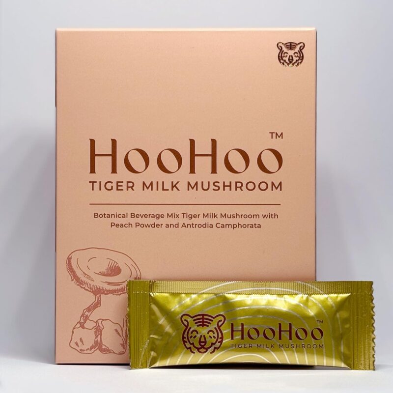 Hoo Hoo™ Tiger Milk Mushroom | Lung Health Supplement, 0.07 Ounce (Pack of 30)