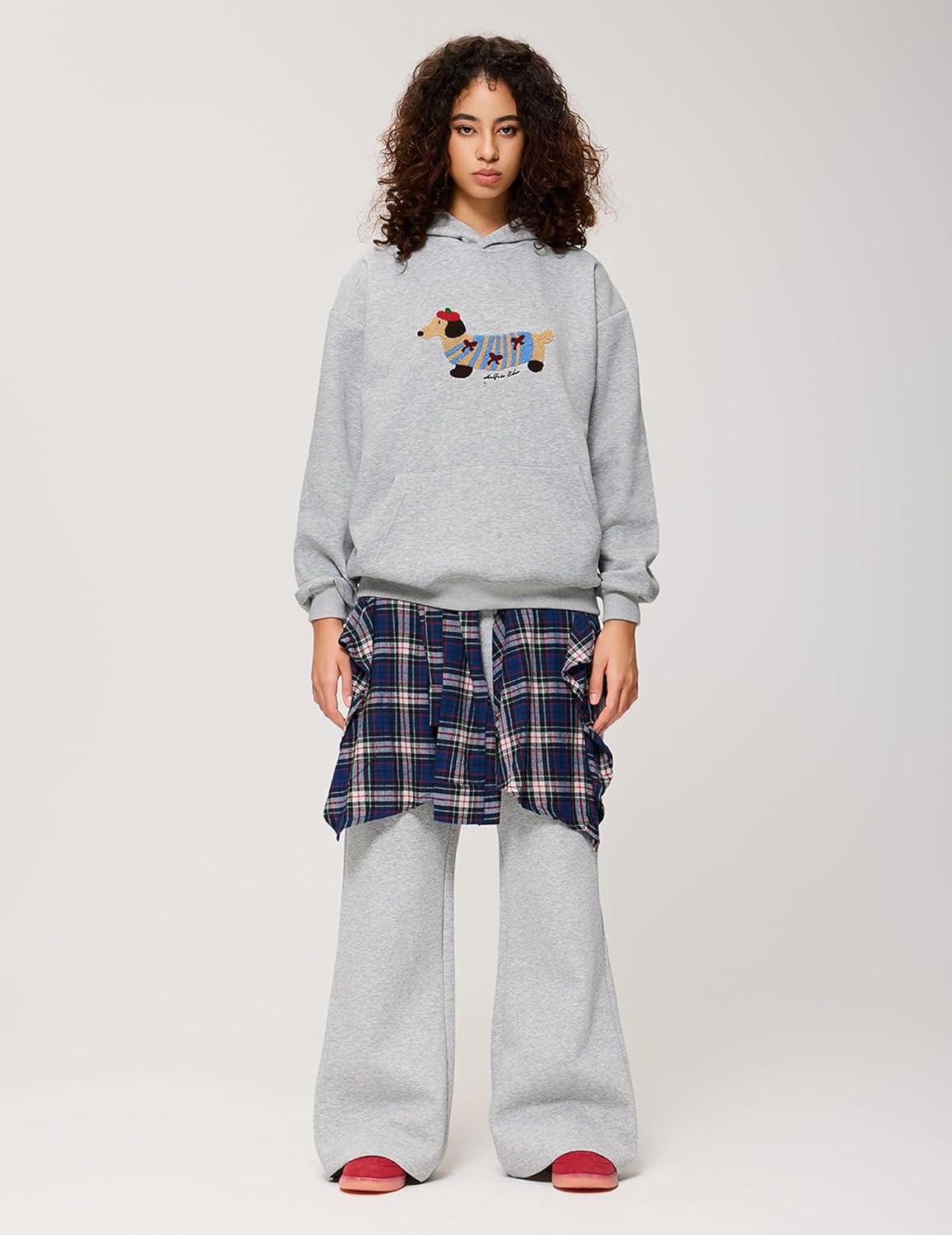 719Rr2LAysL._AC_SL1500_.jpg Aelfric Eden Cartoon Dog Hoodie Couple Hooded Sweatshirt Long Sleeve Pullover Oversized Hoodies 2025 Outfits - Image 4