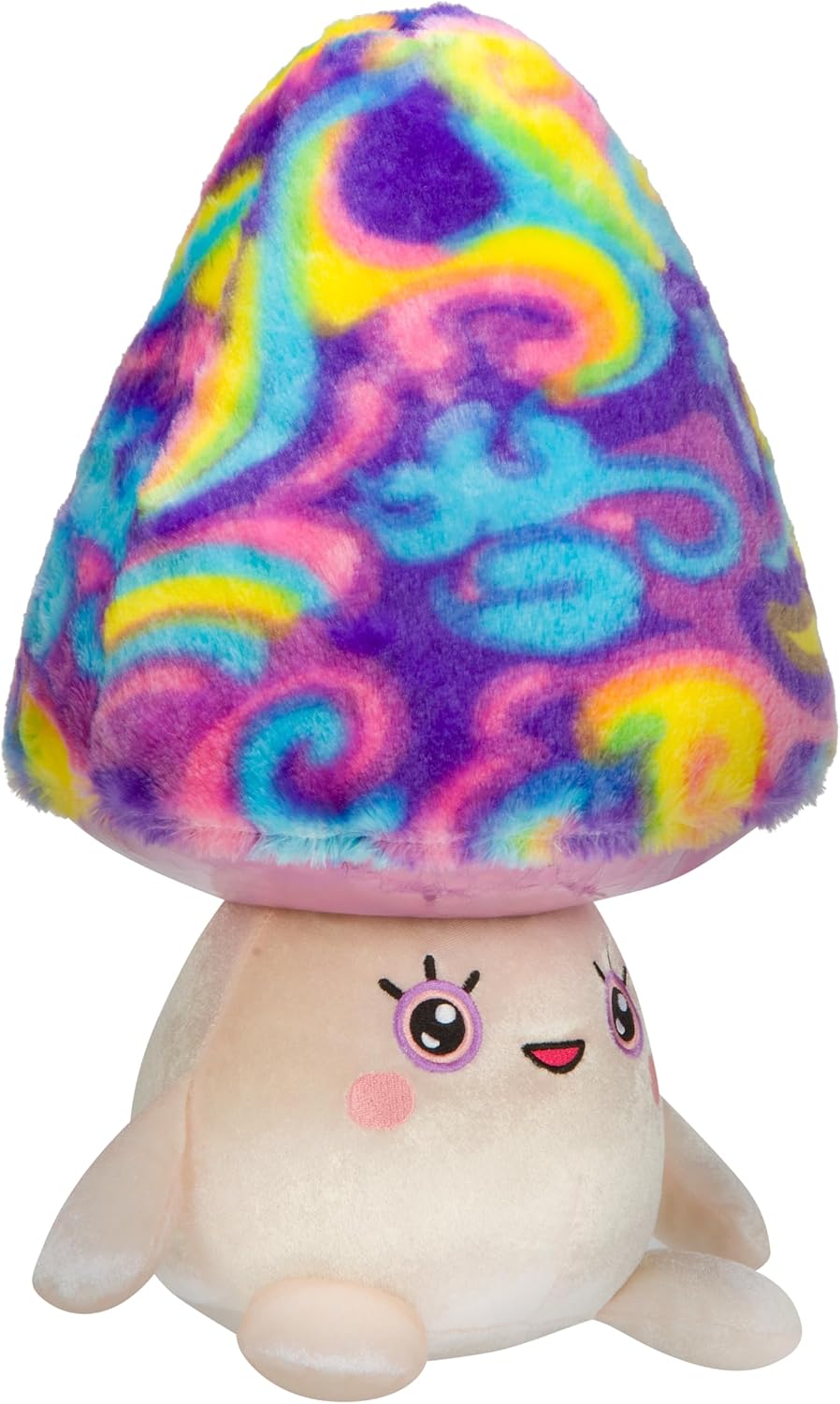 71AVbJOcOJL._AC_SL1500_.jpg Living on the Veg Squishmallows RBLV00021 14-inch Plush-Maisey The Purples Swirl Mushroom Collectible Stuffed Toy from The Makers of - Image 2