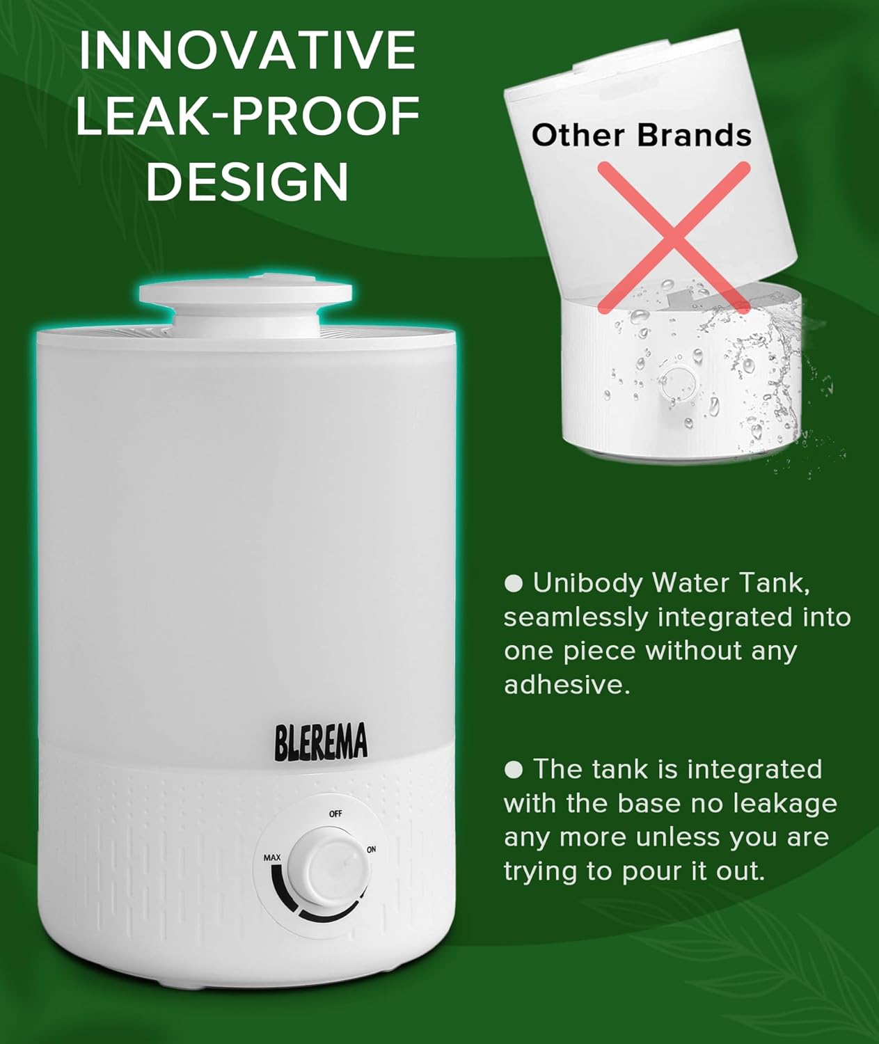 71DZ2iZMZHL._AC_SL1500_.jpg 3L No Leak Plant Humidifiers for Grow Tent Greenhouse and Grow Room, Top-Fill, Auto Shut Off, with Extendable Targeting Hose Perfect for Indoor Plant Care and Humidity Control (Single Dual Fog Output) - Image 2
