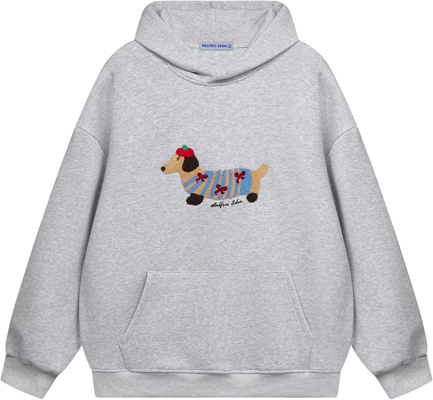 71FkBnR2scL._AC_SL1500_.jpg Aelfric Eden Cartoon Dog Hoodie Couple Hooded Sweatshirt Long Sleeve Pullover Oversized Hoodies 2025 Outfits