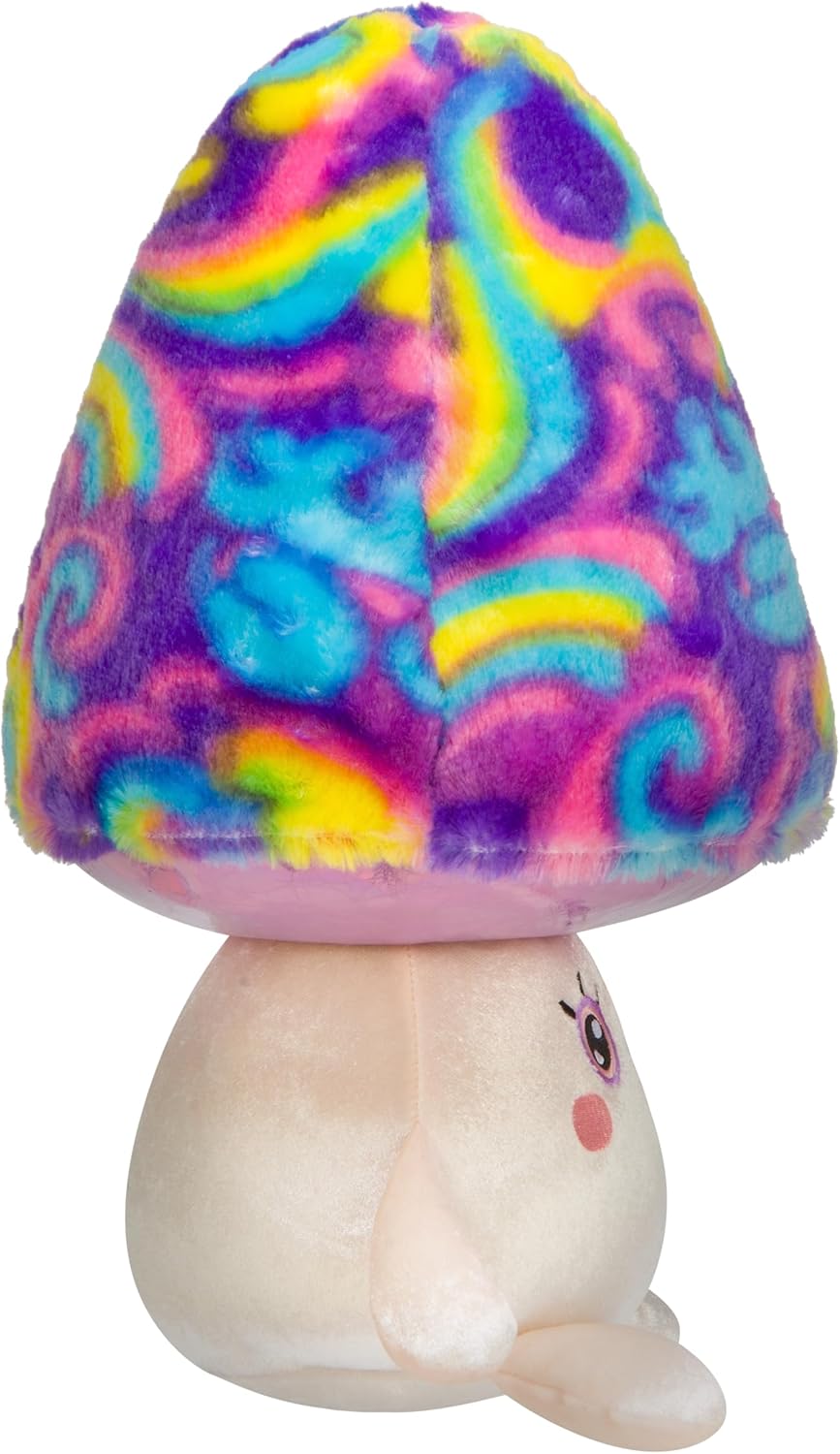 71GRYYDFMxL._AC_SL1500_.jpg Living on the Veg Squishmallows RBLV00021 14-inch Plush-Maisey The Purples Swirl Mushroom Collectible Stuffed Toy from The Makers of - Image 3