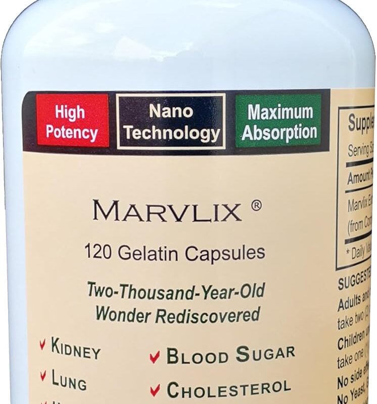 with Cordyceps Sinensis Mushroom, Supports Heart, Lungs, Kidneys, Liver - Pure, Potent and Bioavailable - 120 Capsules