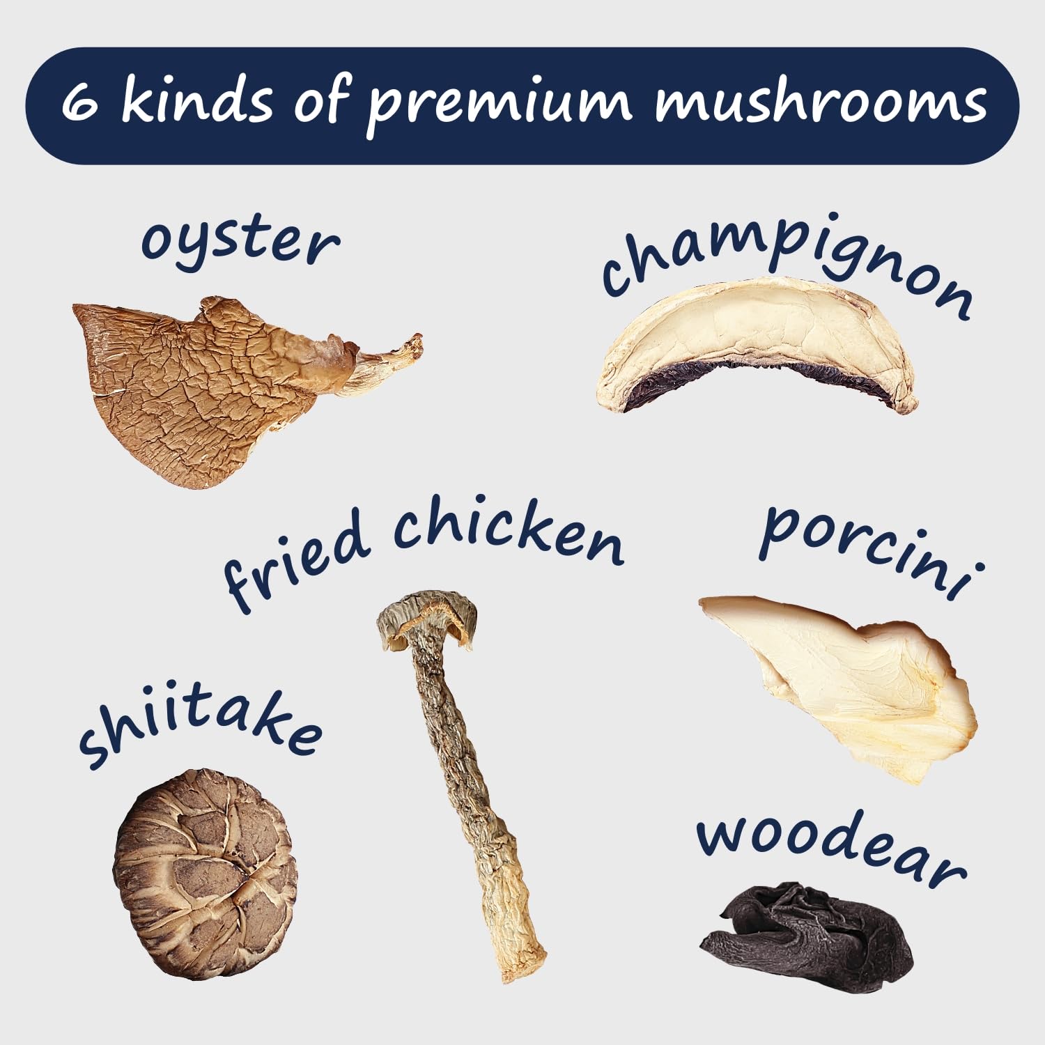 71K0LlwPcWL._SL1500_.jpg Yimi Dehydrated Freeze Dry Miso Vegetables Blend 16 oz and Dried Assorted Mushrooms 4.2 oz - Image 3