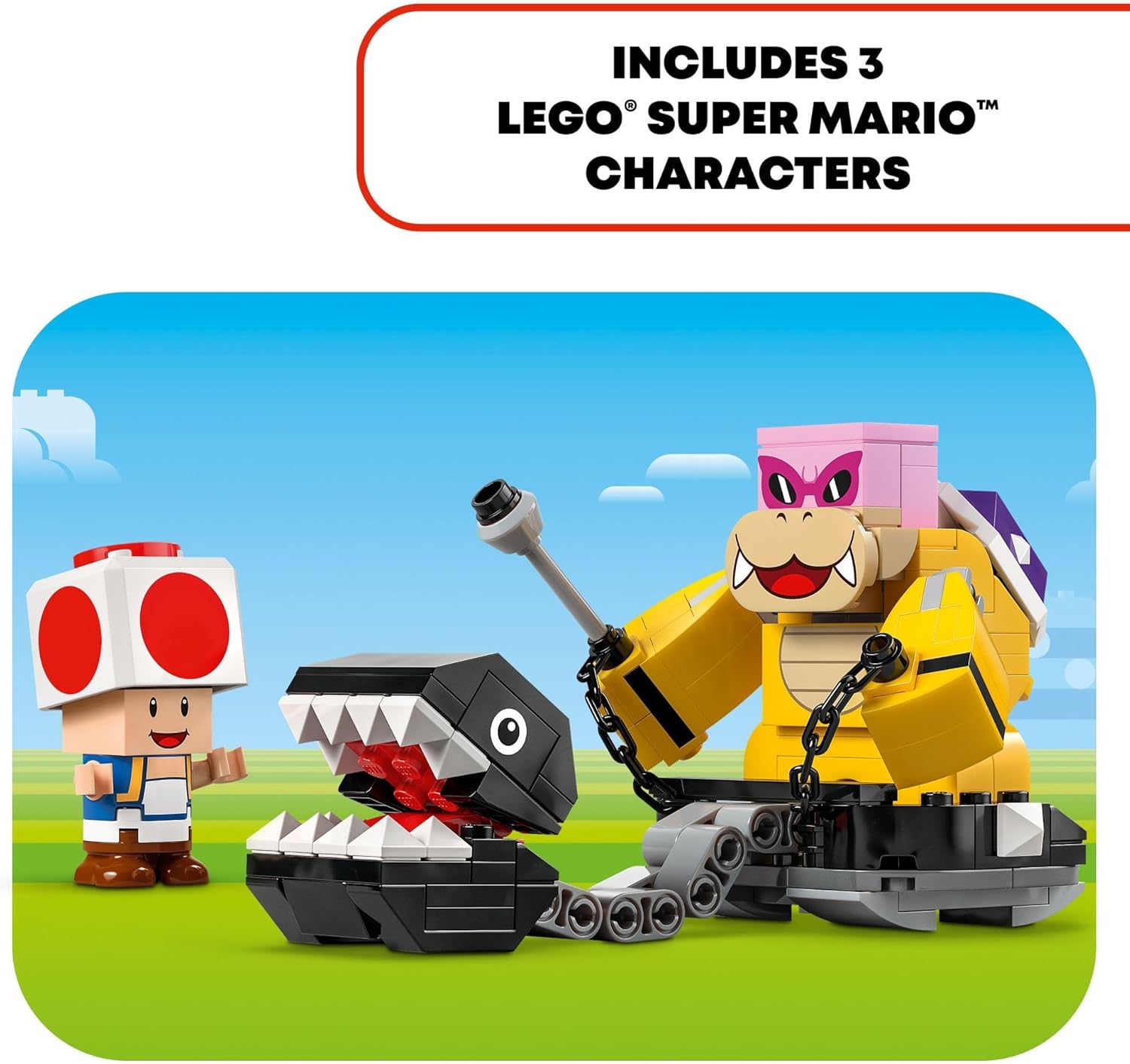 71QfVKjLx9L._AC_SL1500_.jpg LEGO Super Mario Battle with Roy at Peach’s Castle, Nintendo Character Mario Toy for Kids, Castle Toy & Adventure Set, Super Mario Gift for Girls, Boys & Gamers Ages 7 and up, 71435 - Image 6