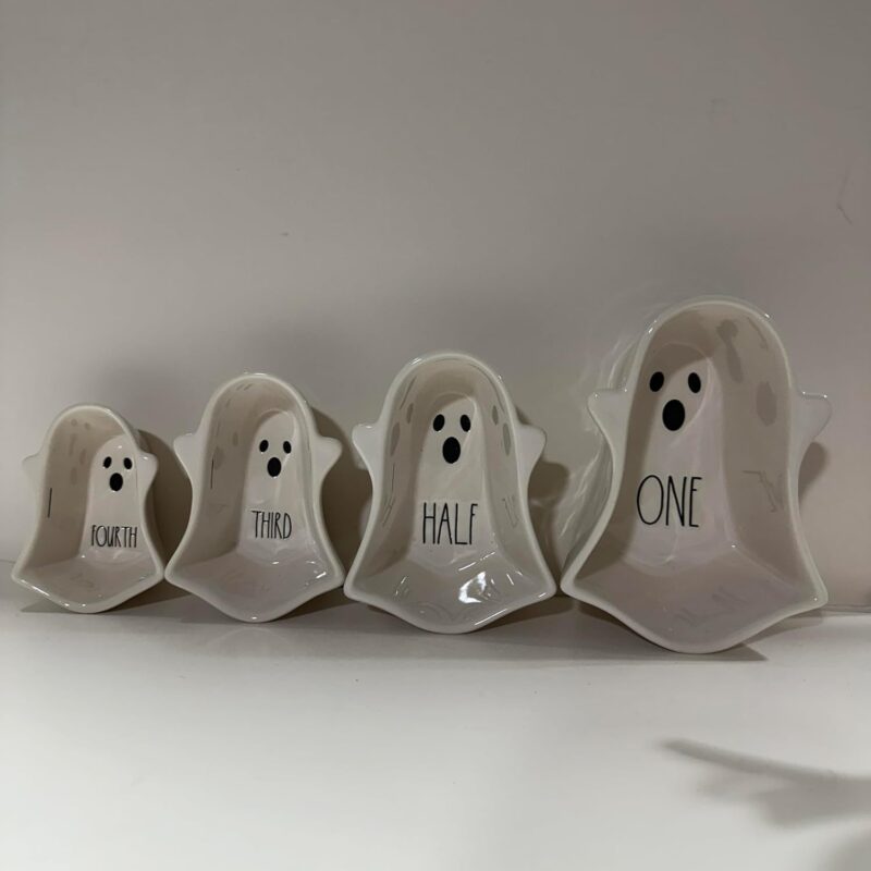 Rae -GHOST Allside White Measuring Cups Ghost Shaped *HALLOWEEN*- Dunn by Magenta