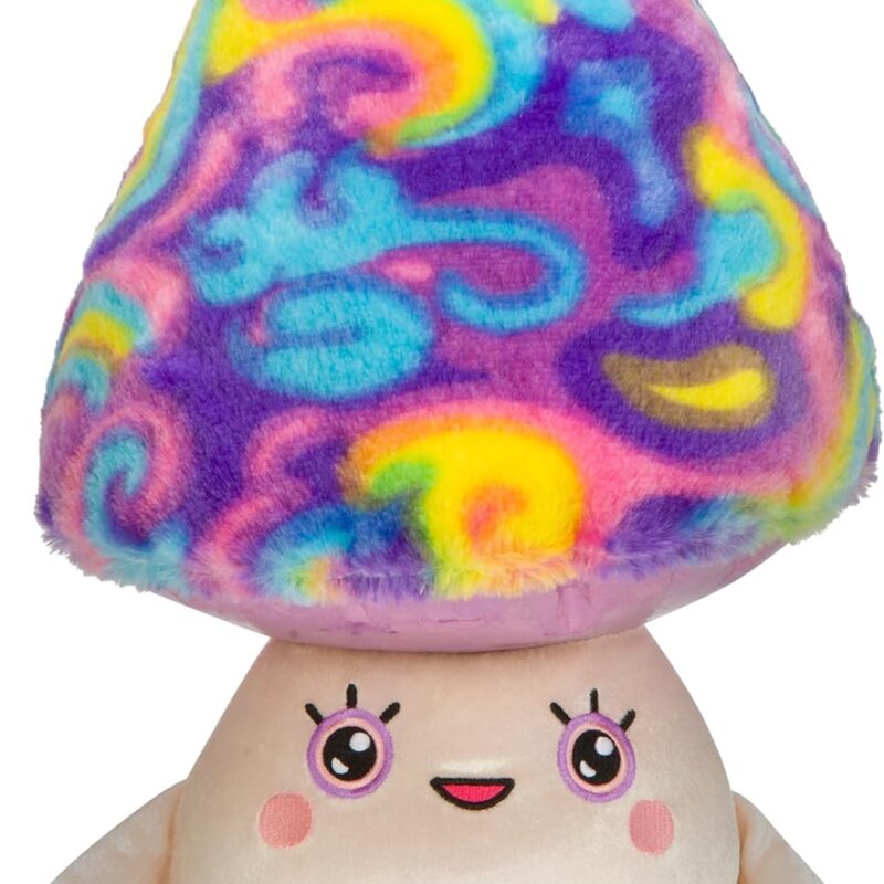 Living on the Veg Squishmallows RBLV00021 14-inch Plush-Maisey The Purples Swirl Mushroom Collectible Stuffed Toy from The Makers of
