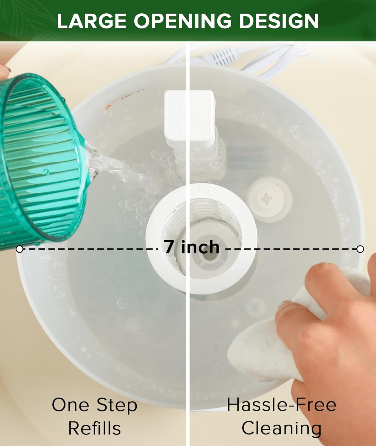 71ftcfWMKbL._AC_SL1500_.jpg 3L No Leak Plant Humidifiers for Grow Tent Greenhouse and Grow Room, Top-Fill, Auto Shut Off, with Extendable Targeting Hose Perfect for Indoor Plant Care and Humidity Control (Single Dual Fog Output) - Image 3
