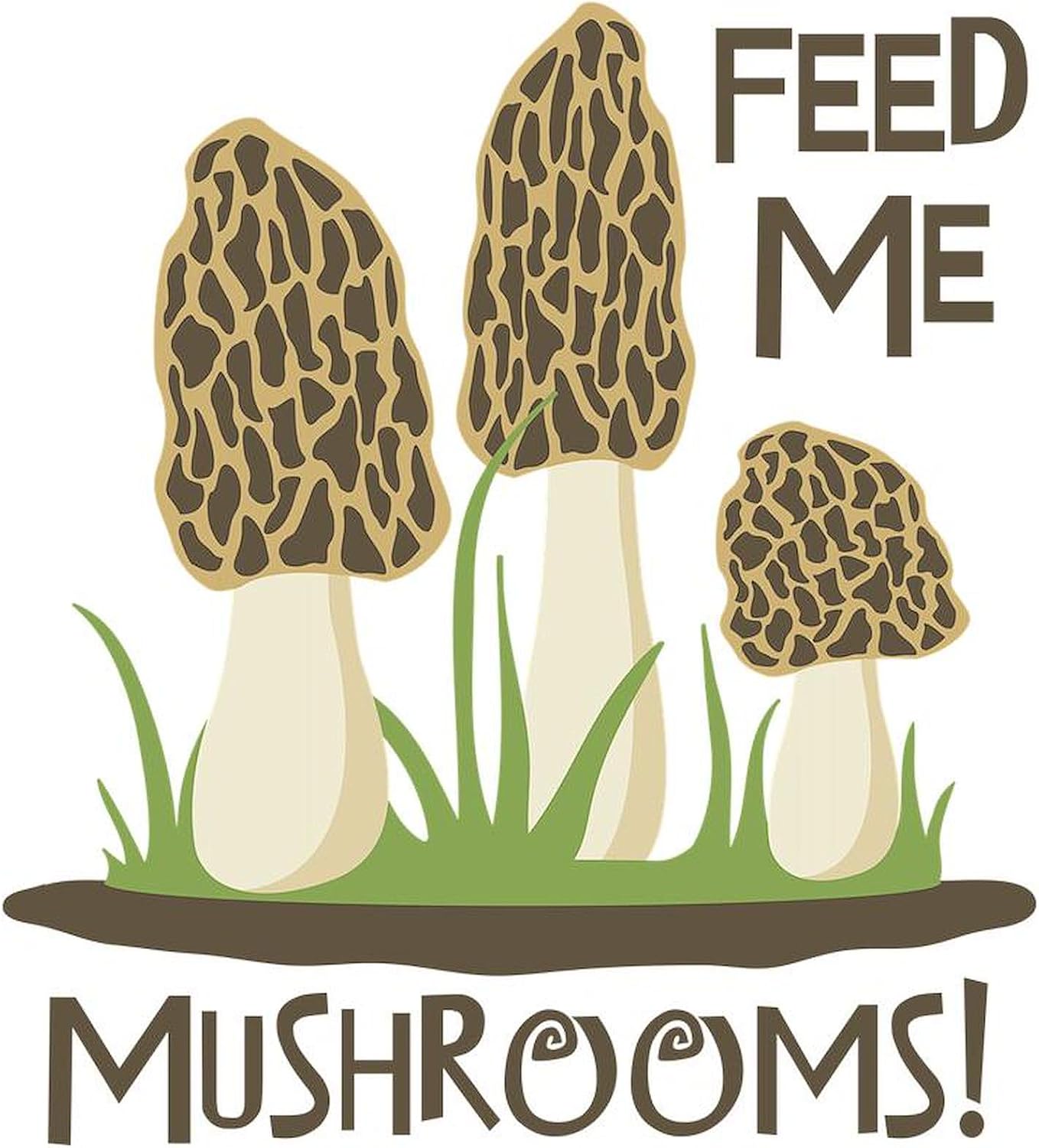71gMangg9AL._AC_SL1500_.jpg CafePress Feed ME Mushrooms! Sherpa Fleece Throw Blanket 60" L x 50" W - Image 2
