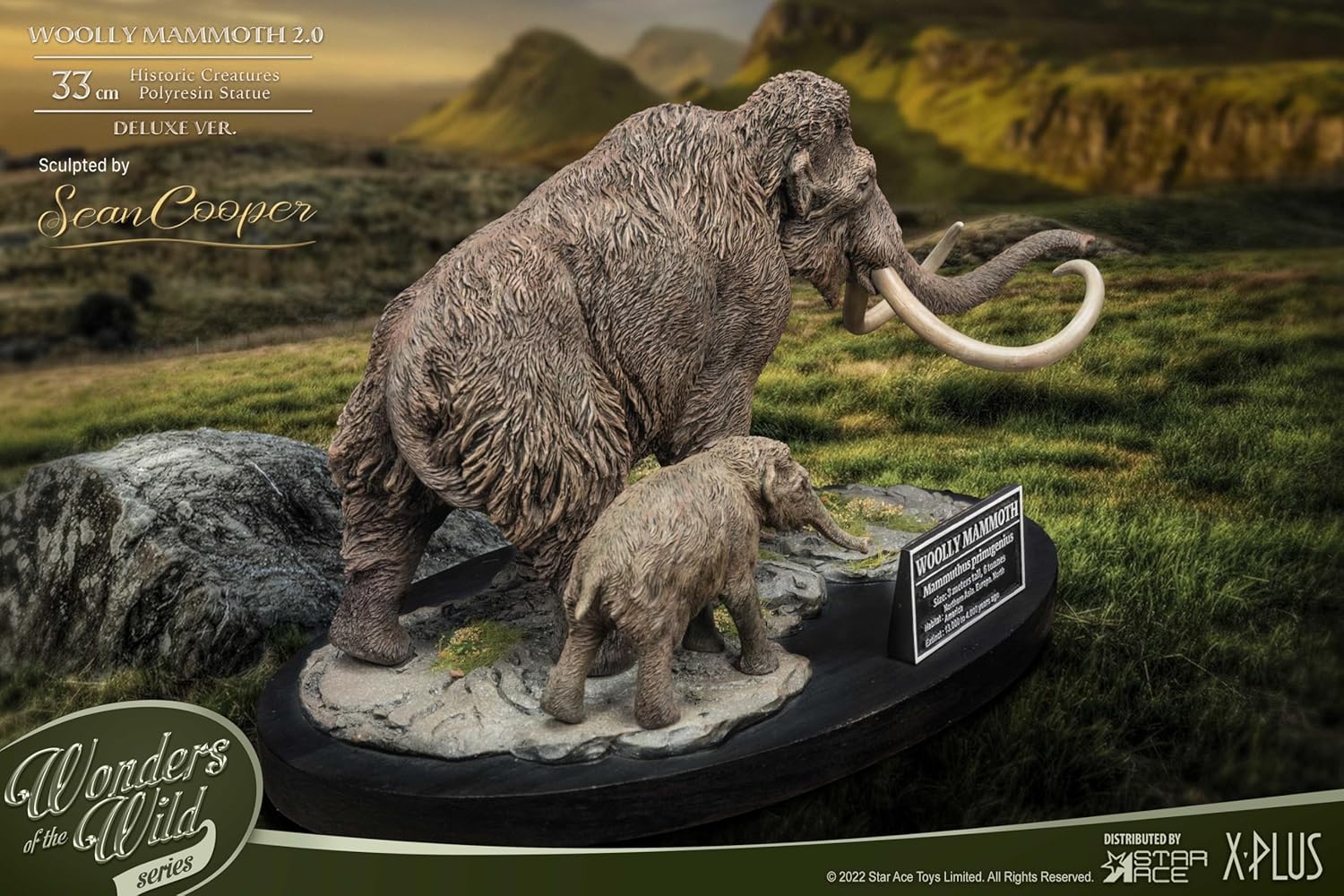 81VmcmLK8NL._AC_SL1500_.jpg Wonders of The Wild – Wooly Mammoth 2.0 Polyresin (Deluxe Version) Statue - Image 4