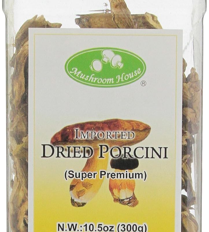 Mushroom House Dried Porcini, Super Premium, 10.5 Ounce
