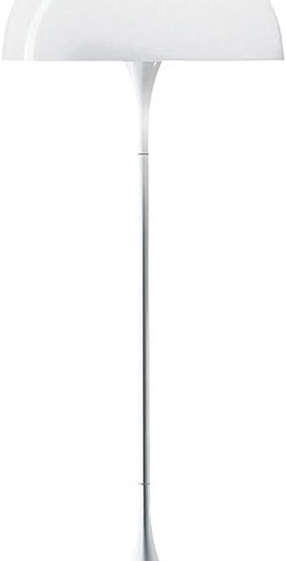 Mushroom Semi-Circular Modern Floor Lamp for Living Room White, Round Floor Lamp for Bedroom White, Nordic Modern White Acrylic Mushroom Round Lampshade Floor Lamps for Living Room Bedroom