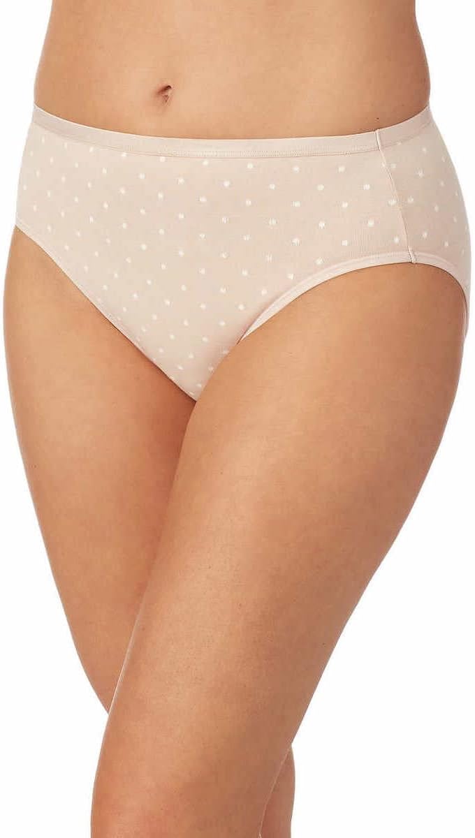 41LQG3Iv9vL._AC_SL1200_.jpg Carole Hochman Womens 5-Pack Midnight Hi-Cut Cotton Hipster - Image 3