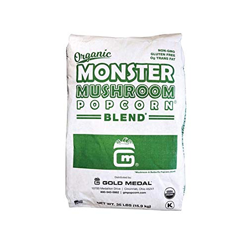 Organic Monster Mushroom Popcorn® 35 lb Bag
