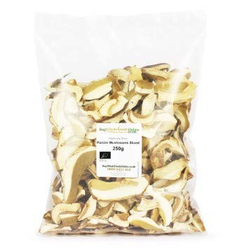Buy Whole Foods Organic Porcini Mushrooms Sliced (250g)