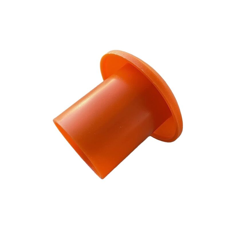 Sandbaggy Rebar Mushroom Safety Caps | for Rebar #3 to #8 | Concrete Stakes | T-Posts Caps | Reusable Multiple Times | Bright OSHA Orange Color | Provides Protection from Exposed Rebar (250)