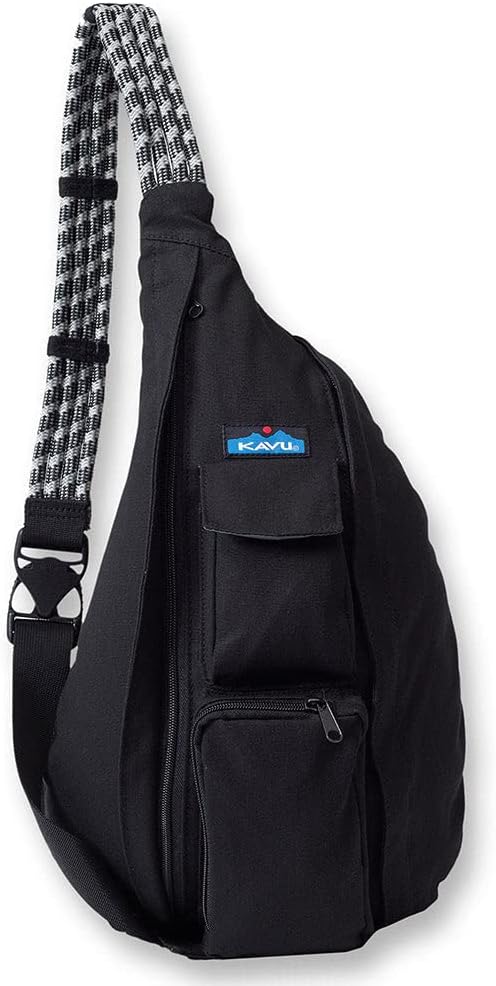 511gHH-P8SL._AC_SL1000_.jpg KAVU Original Rope Bag Sling Pack with Adjustable Rope Shoulder Strap - Image 4