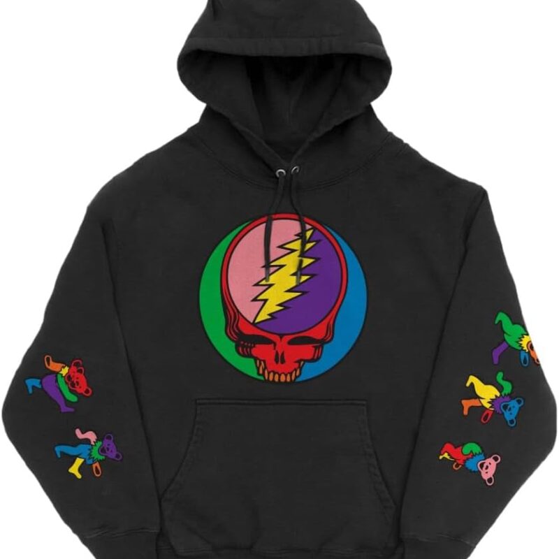 Grateful Dead Unisex-Adult SYF & Bear Hoodie