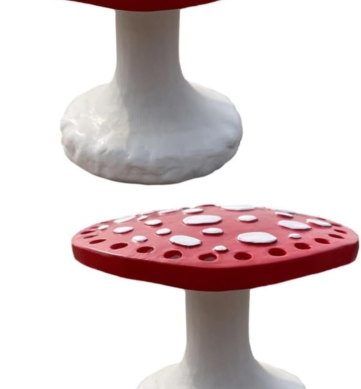 2pcs Mushroom Earring Stand Mushroom Earring Jewelry Necklace Earring Stand Earring Display Stand Earring Storage Rack