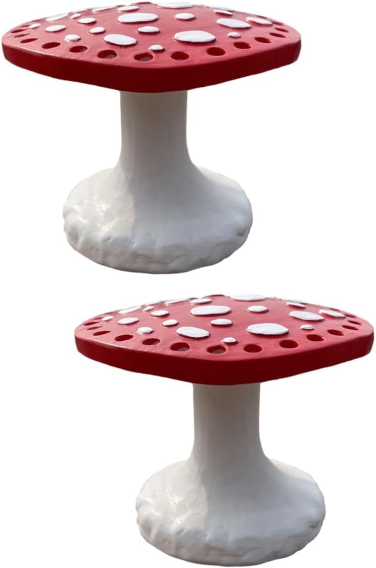 513nYHcNRaL._AC_SL1246_.jpg 2pcs Mushroom Earring Stand Mushroom Earring Jewelry Necklace Earring Stand Earring Display Stand Earring Storage Rack