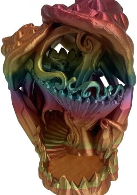 3D Printed Mushroom Dice Tower Figurine