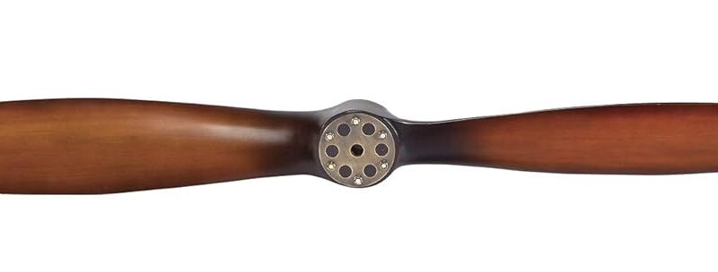 Sporty's Classic Vintage Wooden Replica Display Propeller (6 Ft.)