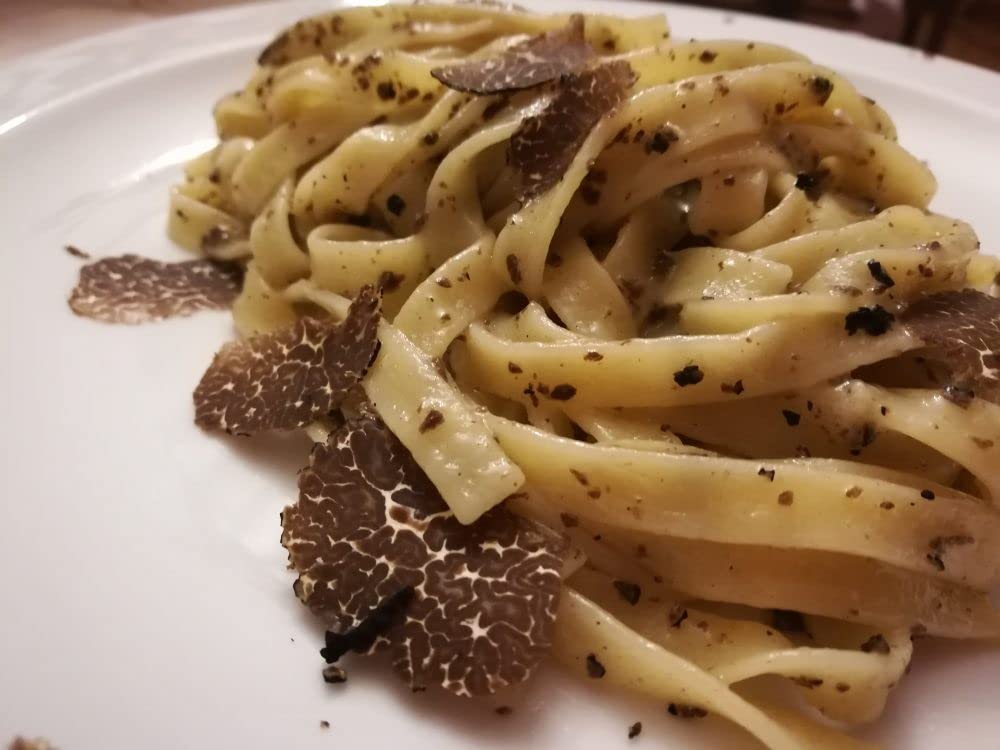 51OyFFo5laL._SL1000_.jpg Terre di Tartufo Black Truffle Sauce | Gourmet Sauce with Black Summer Truffle | Salsa Tartufata | 14.1oz (400g) (Pack of 3) - Image 3