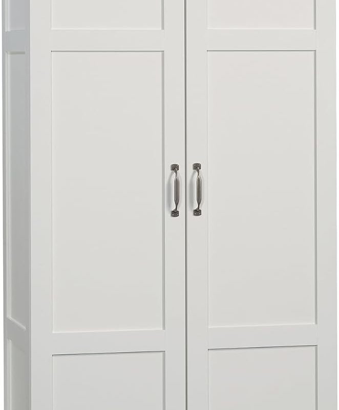 Sauder Select Storage Cabinet/ Pantry cabinets, White finish