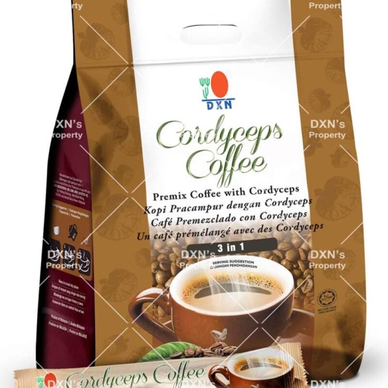 LIMITEDBONUSDEAL DXN Cordyceps Coffee 3 in 1 (4 Pack)
