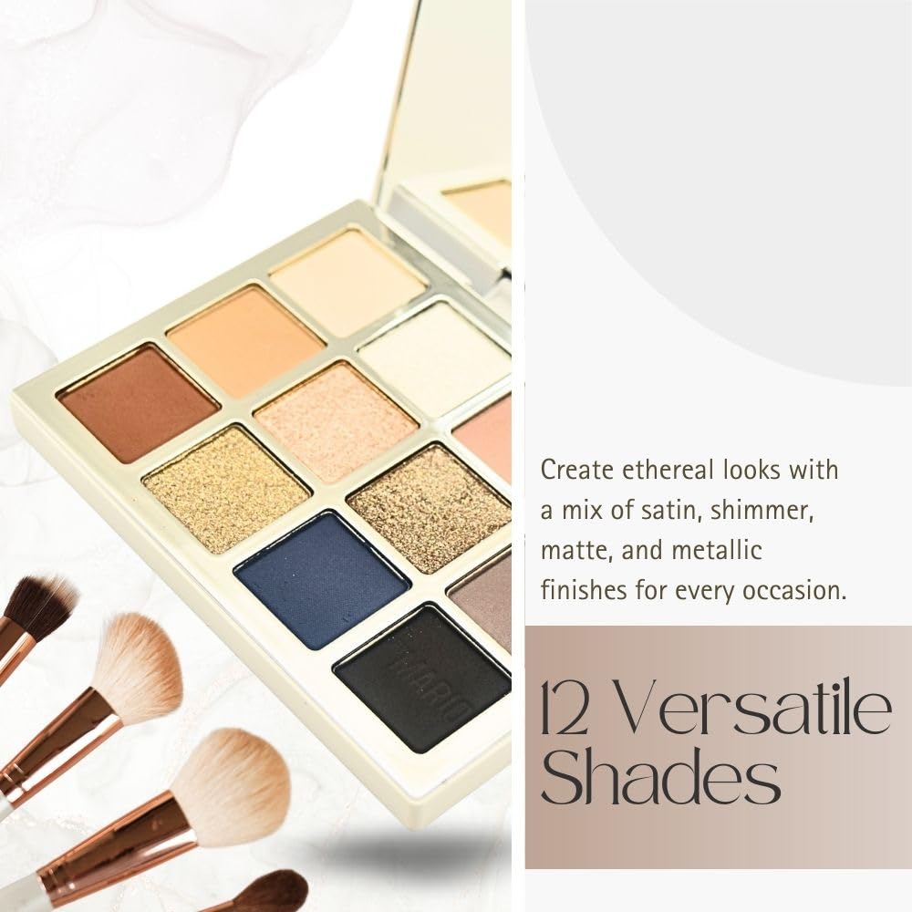 6139VzWFsL._SL1000_.jpg Makeup By Mario Ethereal Eyes Eyeshadow Palette - Moonlight - Image 2